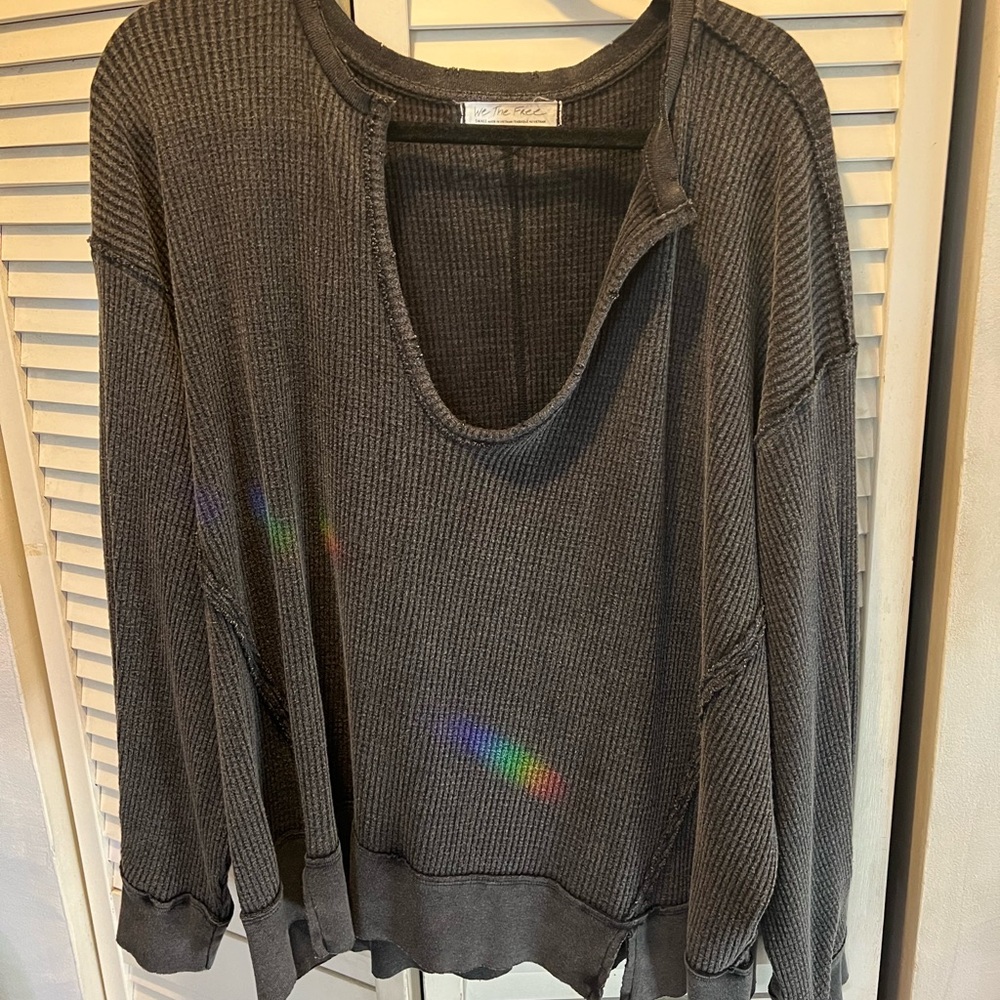 Free People thermal shirt